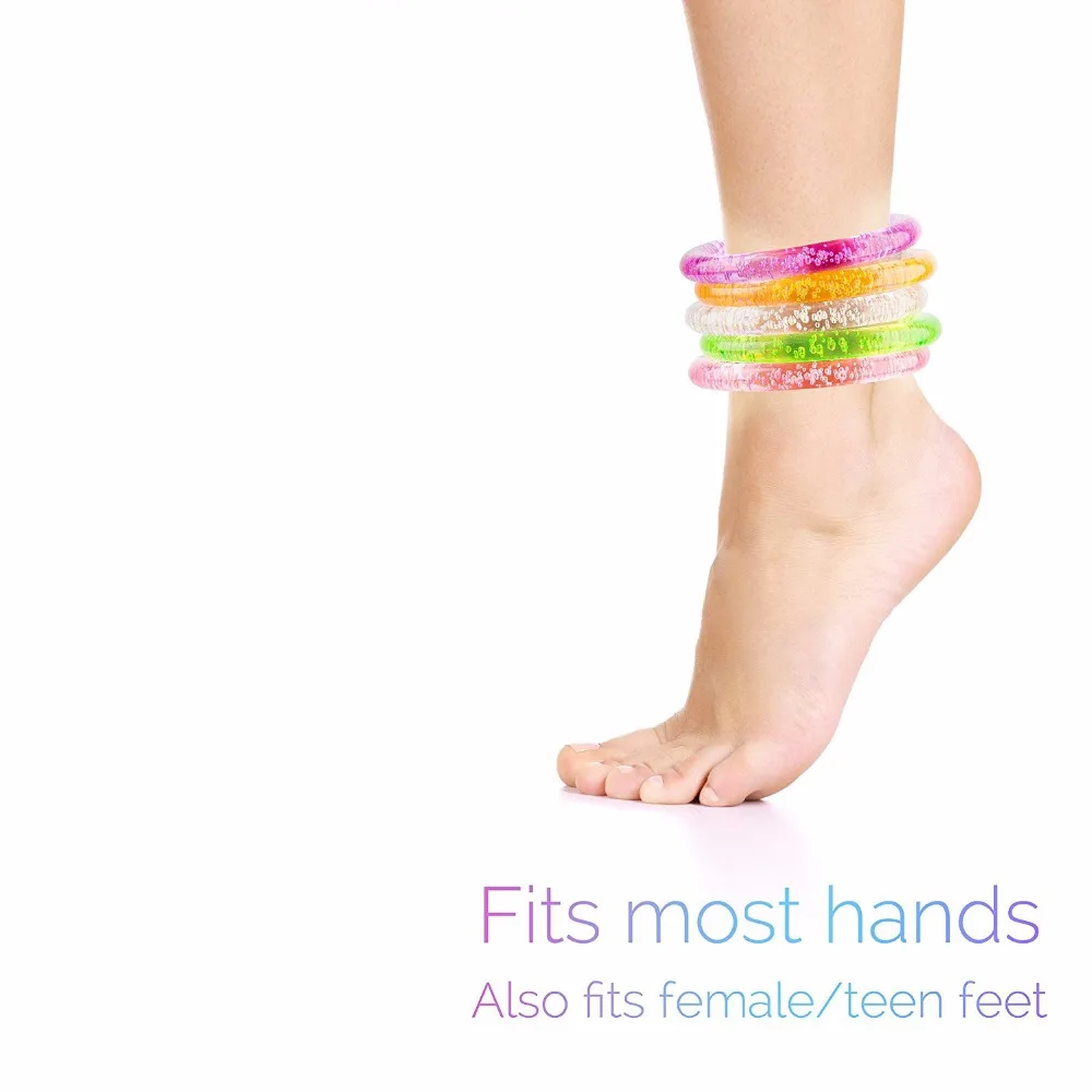 20 шт. Rave неоновый/светодиодный браслет для вечеринки/светящийся