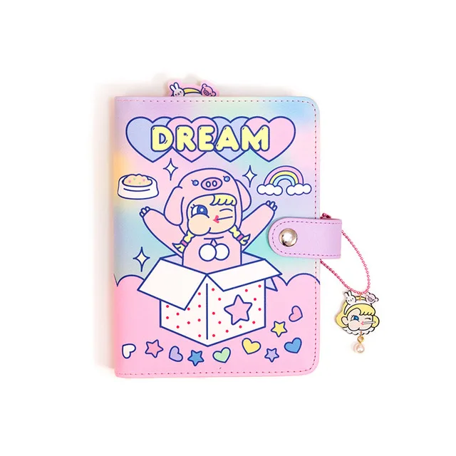 Dream Корейский Kawaii DIY школьный спиральный блокнот планировщик Органайзер канцелярские принадлежности милая девочка портативный Filofax журнал путешественника - Цвет: Dream