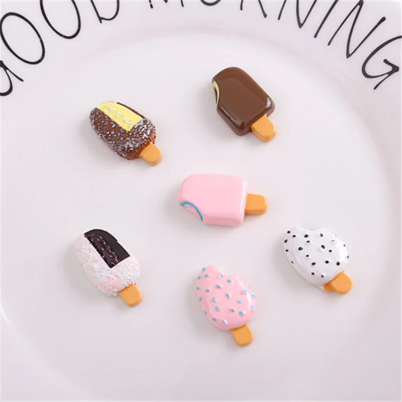 

1pc Cute Ice cream slime filling For Clear/Fluffy Mud Box Popular Children Toys Kids Slime DIY Kit Accessories Modeling Clay