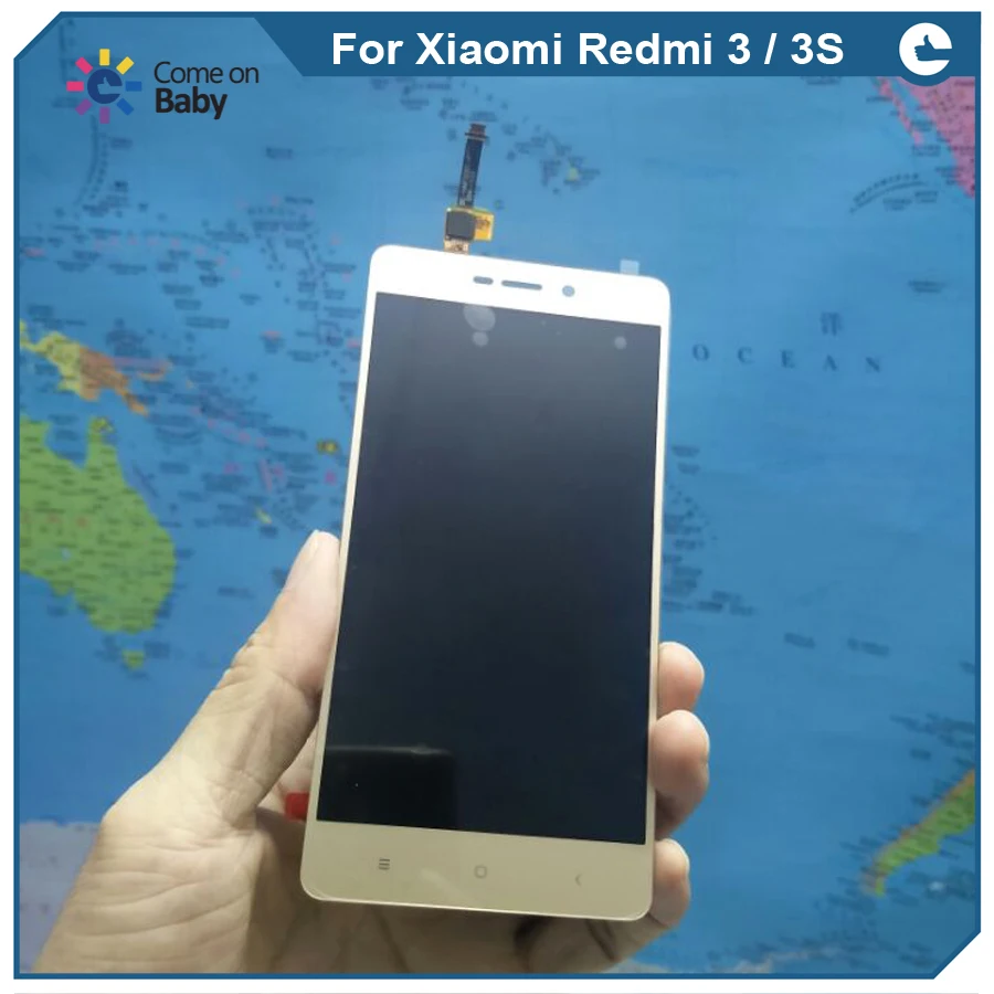 Оригинальный ЖК дисплей и дигитайзер сенсорного экрана для Xiaomi Redmi 3 Redmi3 Замена