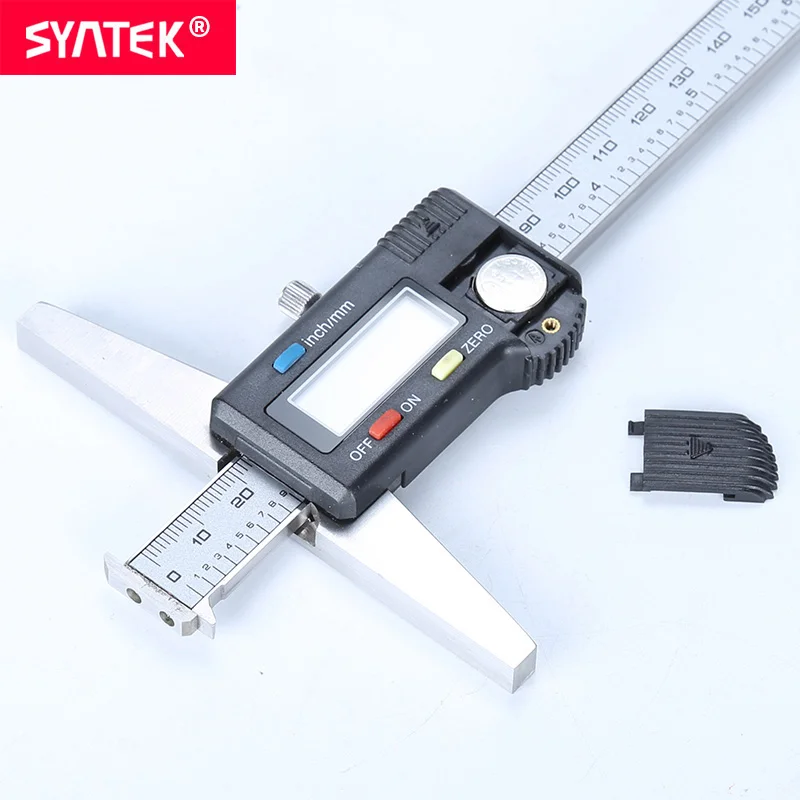 Цифровой штангенциркуль Syntek с двойными крючками 6 &quot8&quot 12 &quot150 мм 200 300 Микрометр