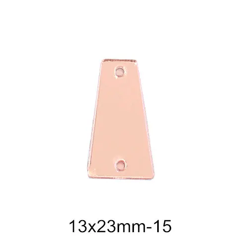 P15-13x23mm 50 шт. хрустальные зеркальные lt фиолетовые пришивные стразы неправильной формы акриловые зеркальные пришивные стразы lt фиолетовые Пришивные для одежды B3604 - Цвет: P15-13x23mm
