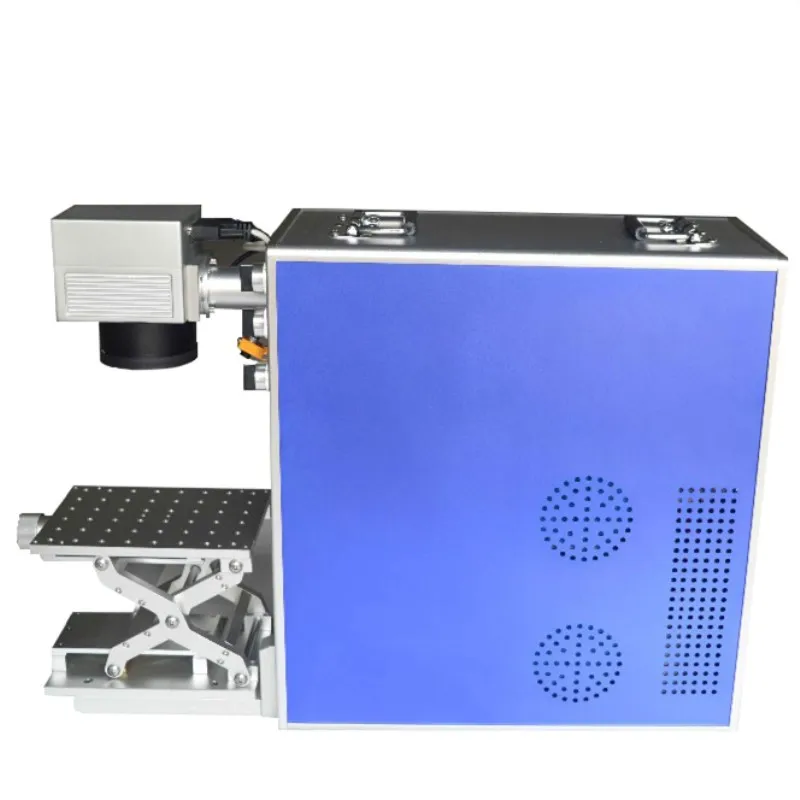 Free Shipping Cheap Price 50W Portable Fiber Laser Marking Machine Metal with 110 * / 150 200 mm Worki | Инструменты