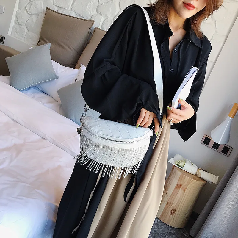 Female Crossbody Bags For Women 2019 High Quality Leather Luxury Handbags Designer Sac Main Ladies Tassel Shoulder Messenger Bag | Багаж и