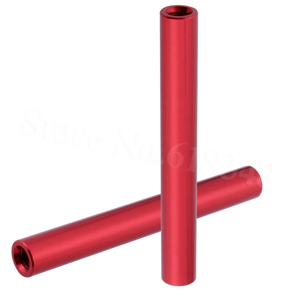 100 шт. алюминиевая стойка M3x10mm 15 мм 20 30 35 40 50 круглая Колонка для радиоуправляемых