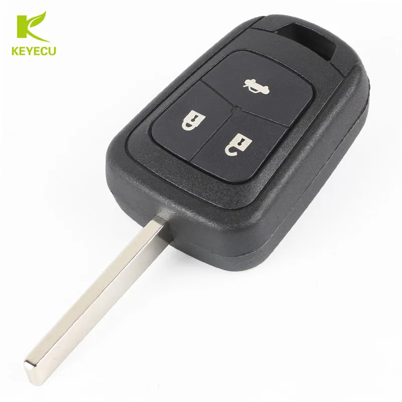 Запасной ключ KEYECU с 2/3 кнопками новый корпус дистанционного ключа чехол-брелок