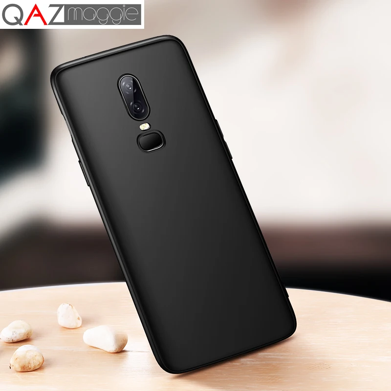 OnePlus 6T чехол 6 Ультратонкий мм 0 Анти-отпечатков пальцев матовый TPU для телефона One