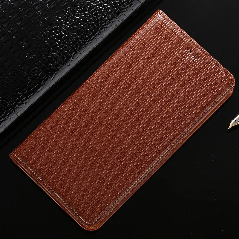Coffee Чехол из натуральной кожи для Asus Zenfone Max ZC550KL/селфи ZD551KL/зум ZX551ML Магнитный флип-чехол для телефона - Цвет: Coffee