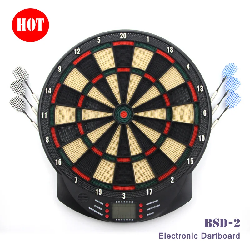 Новейшая горячая Распродажа 15 дюймов Внутренняя ABS светодиодная Dartboard