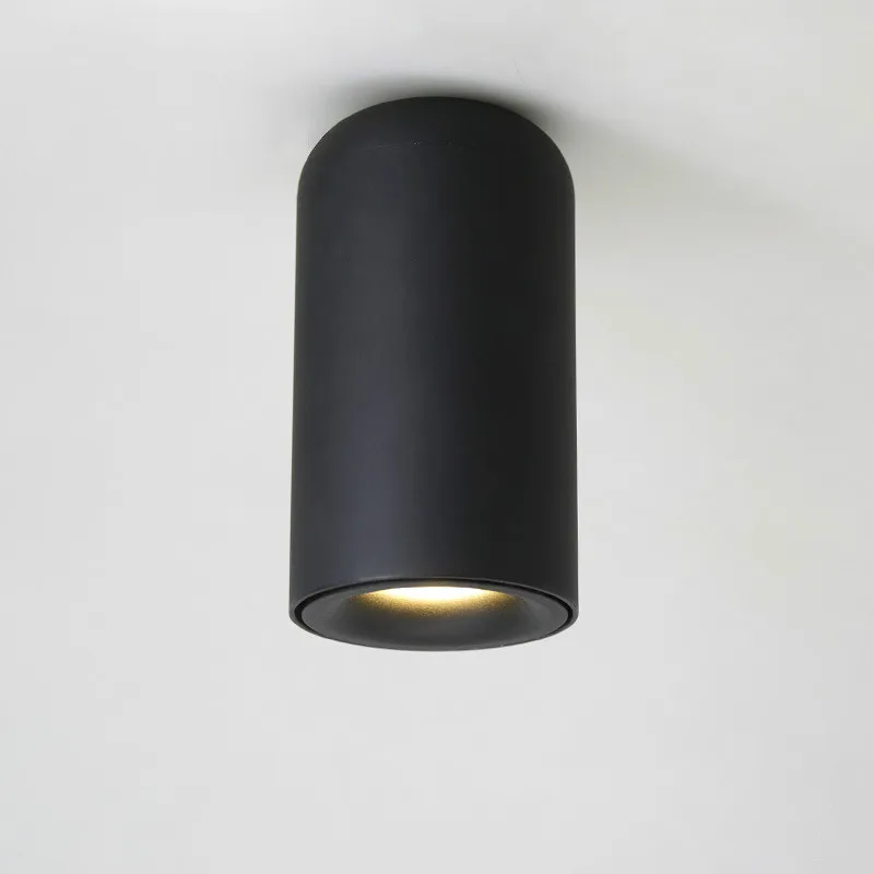 Eusolis 9 Вт Focos Led Techo поверхностного монтажа потолочные лампы Ac85 260v белый/черный