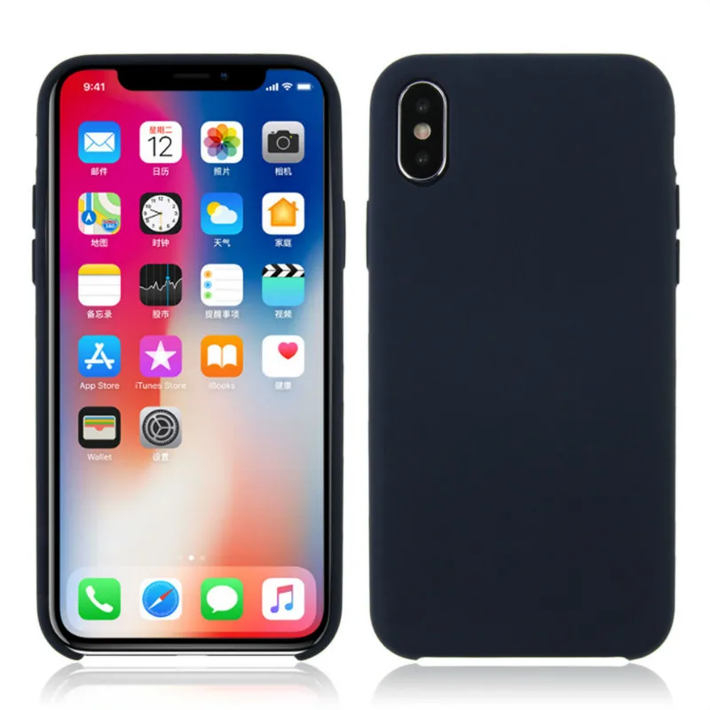 Жидкий силиконовый чехол xindman для iphone 6 6s plus 24 цвета Оригинальный 7 7plus 8 8plus X XS XR XSMAX
