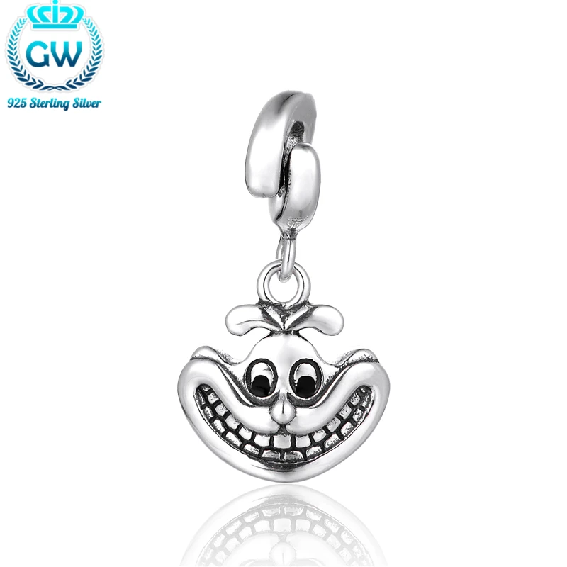 925 пробы Серебряные ювелирные изделия Банни браслеты с брелоками для девочек