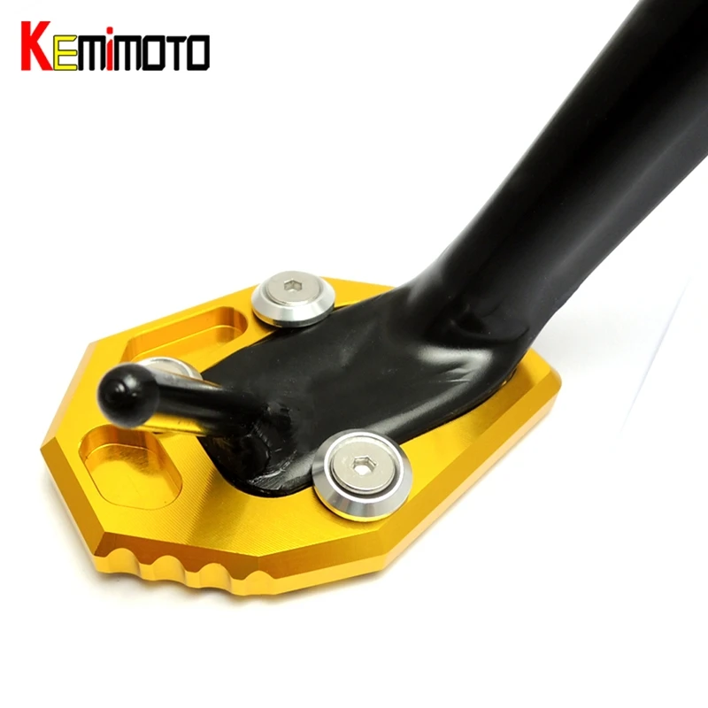 CNC мотоциклетные боковые подставки для Yamaha MT07 MT 07 FZ FZ07 2014 2015 2016 2017|Стойки| |
