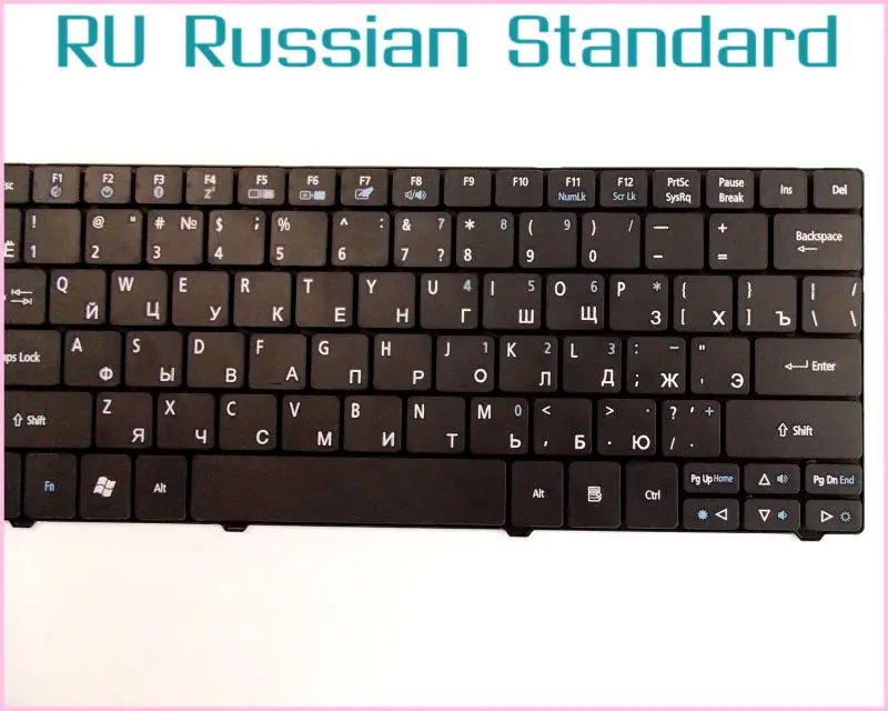 Laptop Keyboard for Acer Aspire One ZA3 ZA5 ZH7 751 751H AO751 AO751H 752 752H AO752 AO752H RU Russian Version | Компьютеры и офис