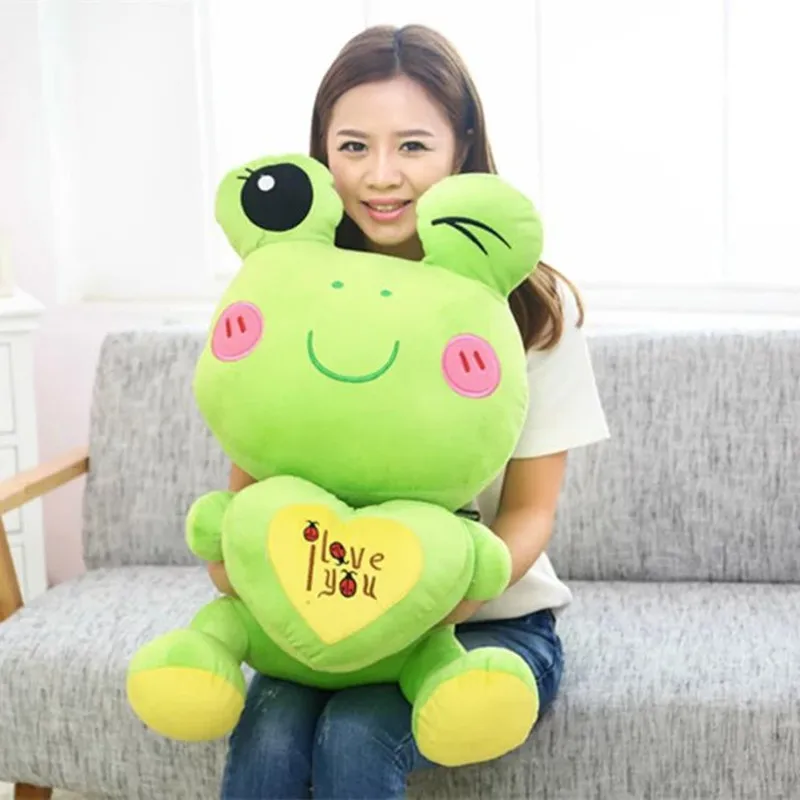 Детская плюшевая игрушка лягушка 45 см 2016 дюйма|birthday gift|frog dollsplush toys |