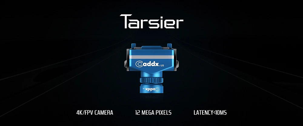 Caddx Tarsier V2 1200TVL 4K 30fps HD двойной объектив Super WDR WiFi FPV записывающая камера с DVR двойной аудио OSD для радиоуправляемого гоночного дрона