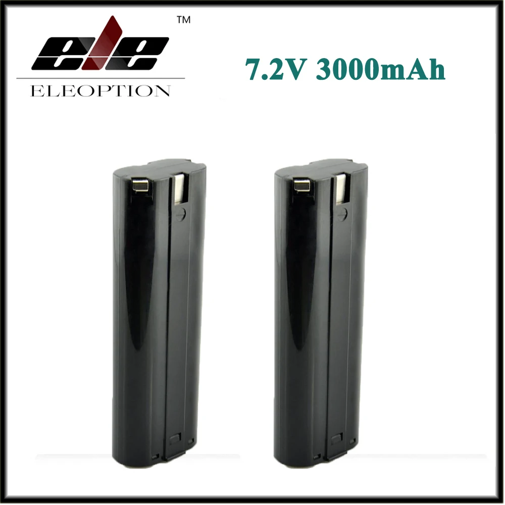 Аккумулятор Eleoption для MAKITA 7000 7002 632002 4 191679 9 192532 2 шт. 3000 мАч 7 В Ni MH|Перезаряжаемые