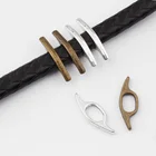 10 шт., бусины-шармы для браслетов 10 х6 мм