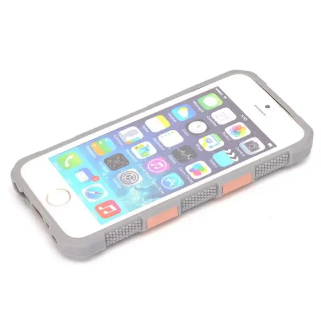 Для iphone 5 5S SE двойной Слои Гибридный Мягкие Нескользящие сота ТПУ и жесткий В виде