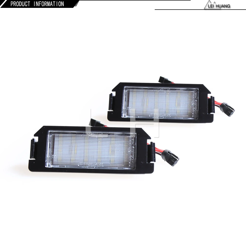 2x 18SMD светодиодный светильник номерного знака для Hyundai I10 I20 tiburon coupe s III F/L2 авто