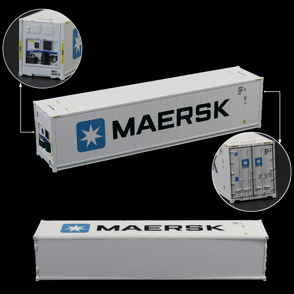 10 шт 40ft Hi-Cube хладагент контейнер грузовые автомобили HO Масштаб Лот C8722