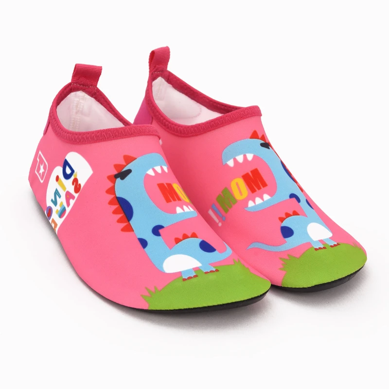 Детские летние тапочки с динозавром из мультфильма детская обувь пляжные туфли