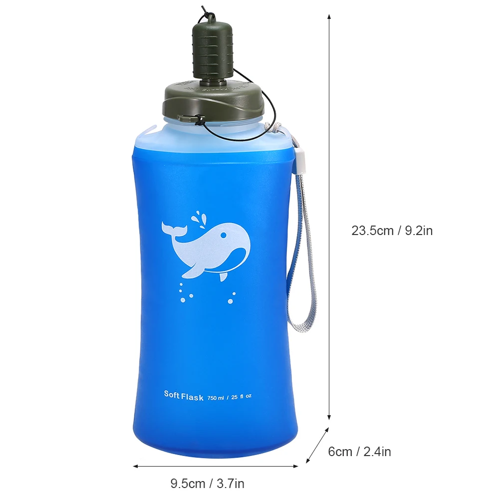 2 шт./упаковка сверхлегкая термопластиковая бутылка для воды 750 мл|Спортивные