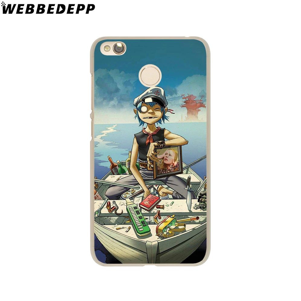 WEBBEDEPP Gorillaz группа чехол для телефона для Xiaomi Redmi 4X 4A 5A 5 6plus Pro 6A S2 7 Note 5, 6, 7, 8 Pro 4X Go крышка