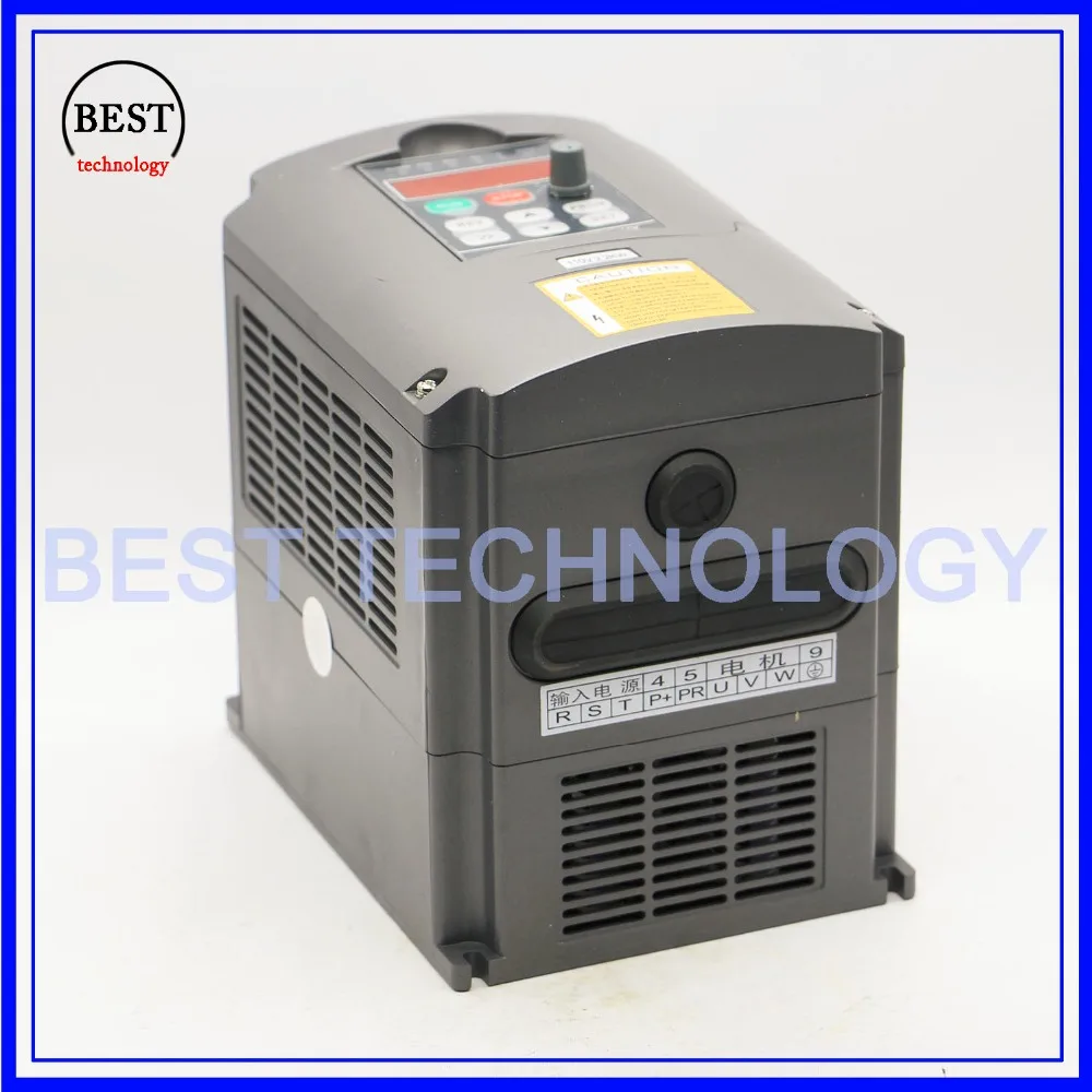 Инвертор с частотным приводом 110 в 2 кВт VFD/VFD 1 или 3HP В вход 3 hp110v выход для