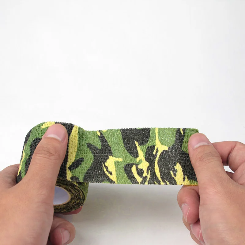3 шт. самоклеящаяся защитная Камуфляжная Лента Нетканая повязка для Тактической