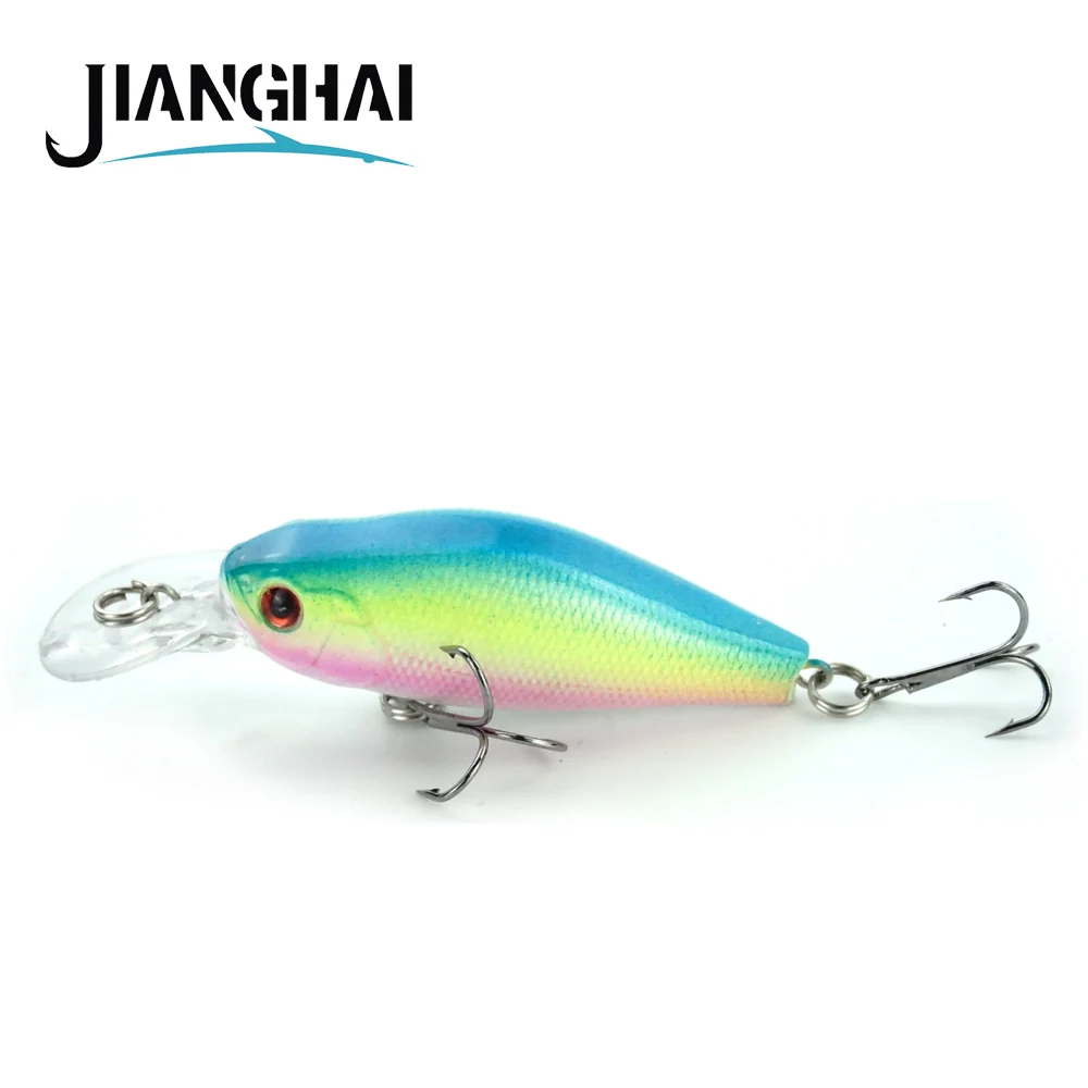 JIANGHAI crankbaits рыболовная приманка 70 мм 8 г искусственная жесткая кривошипная