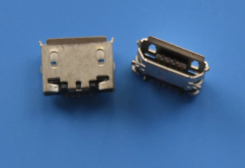 100 шт./лот бесплатная доставка для Micro mini 5P USB разъем используемый зарядки телефона