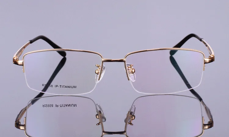 Rx с множеством точек артикуляции шаблон чистый Титан оправы для очков, очки для близорукости, высокая архивные очки Ip гальванические очки Рамка RS958