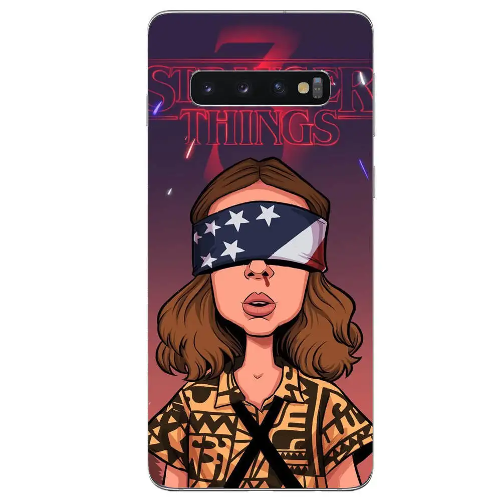 TPU Мультфильм Stranger Thing Сезон 3 мягкий из термопластика силиконовый чехол для мобильного телефона задняя крышка для Samsung Galaxy S6 S7 S8 S9 S10Plus край M20 M10 Note9 - Цвет: TPU