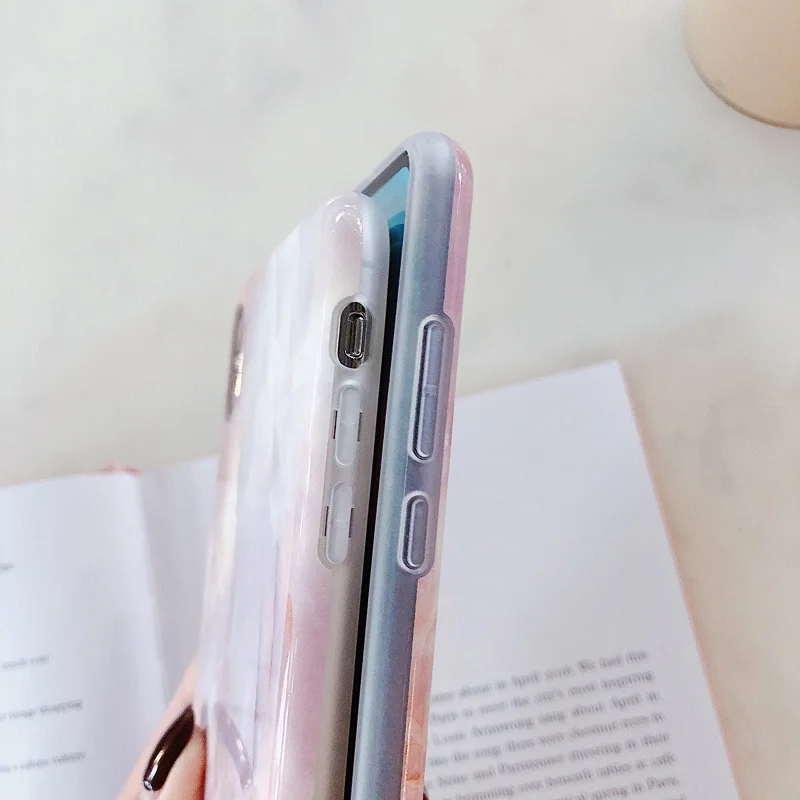 Мраморный футляр с камнями для huawei P30 Pro mate 20 P20 Lite Pro, Мягкий ТПУ чехол для телефона Nova 4 2S 3 3i P Smart Plus, чехол для Honor 9 10