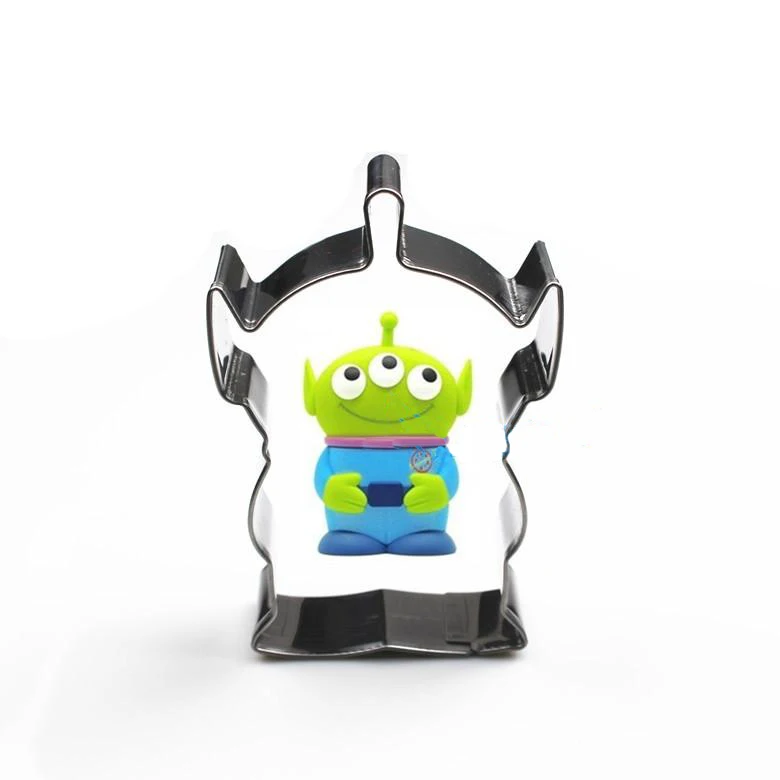 Новинка! форма для печенья из нержавеющей стали с изображением инопланетянина |