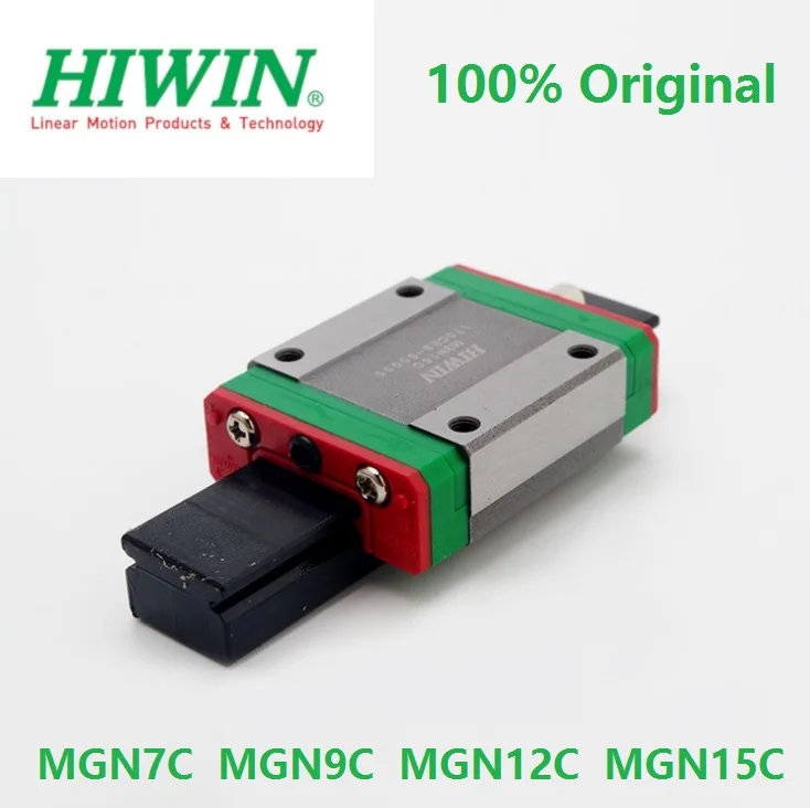 Линейный блок HIWIN MGN7C MGN9C MGN12C MGN15C подходит для мини линейного направляющего 3D