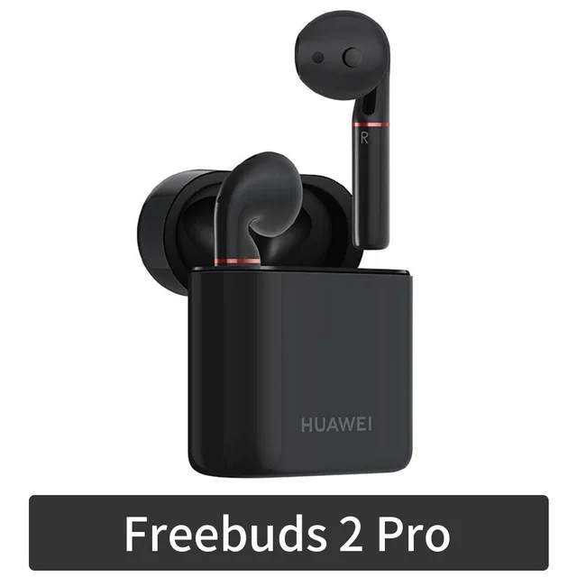 Черный Новейший HUAWEI FreeBuds 2 Pro TWS беспроводные Bluetooth наушники Bone Voiceprint ID V5.0 Водонепроницаемая стерео Спортивная гарнитура - Цвет: Черный