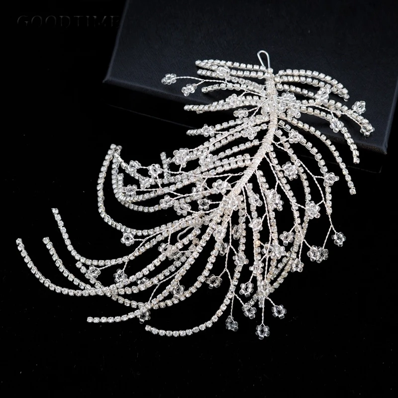 Fashion Bridal Wedding Party Rhinestone Headdress Accessories Tiara Headband Frontlet Bridesmaid Hair Jewelry For Women Girl | Украшения и