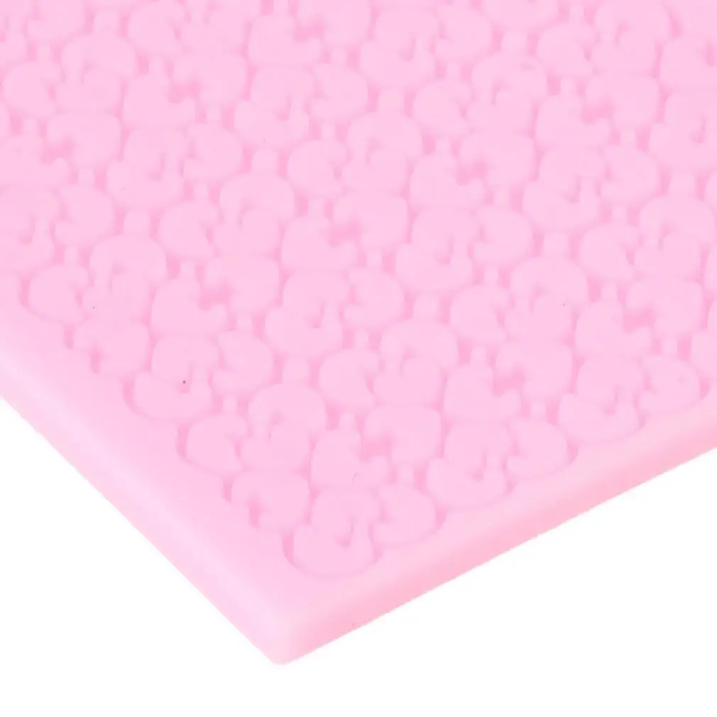 Прибытие Силиконовые Кружева Плесень Сахар Инструменты для украшения тортов из