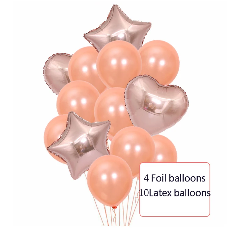 Надувной шар из алюминиевой фольги для украшения свадьбы или дней рождения все