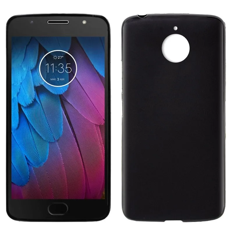 Чехол-подставка для Motorola Moto Silicone G5S черный | Мобильные телефоны и аксессуары