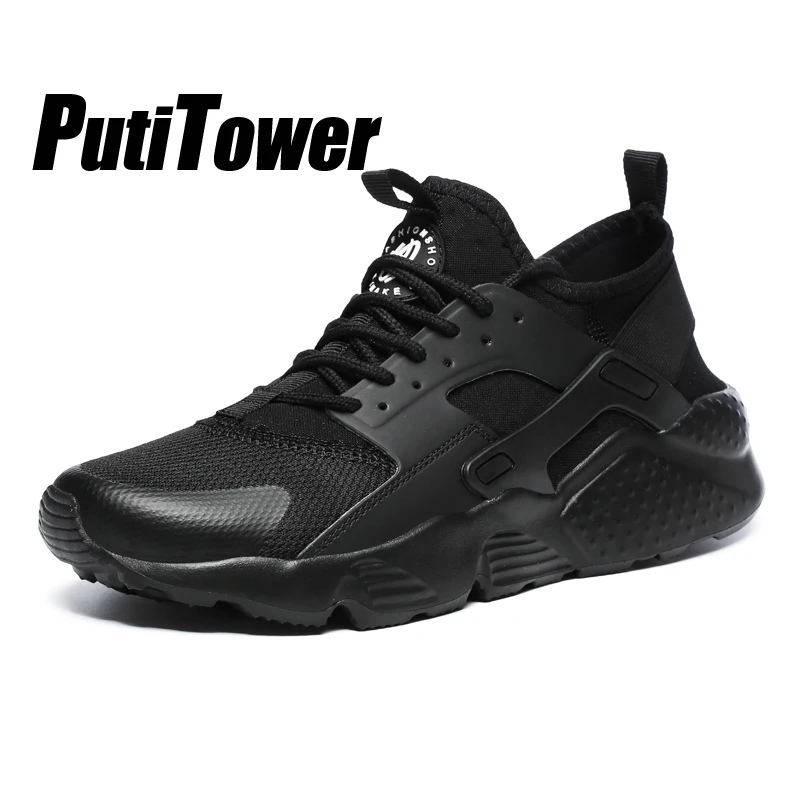 Плюс Размеры Повседневная Мужская обувь со шнуровкой дышащие кроссовки на