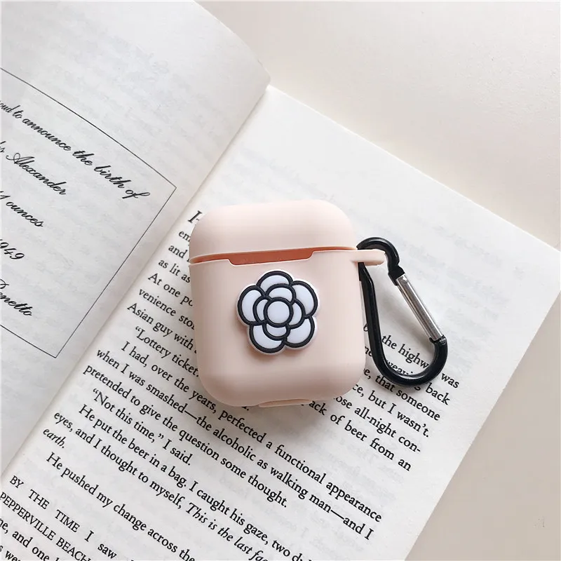 Bluetooth чехол для наушников Аксессуары для airpods защитный чехол сумка анти-потеря ремешок для airpods 2 милый мультфильм DIY силикон