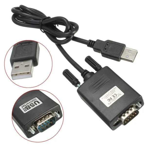 50 шт. USB на 9 Pin RS232 RS 232 последовательный порт com адаптер кабель 1 м 3 фута конвертер Y