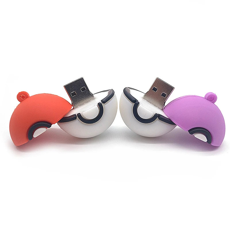 Мультфильм Милый Пикачу pokemon pen drive usb2.0 флэш-накопитель 64 ГБ 32 16 8 4 карта памяти
