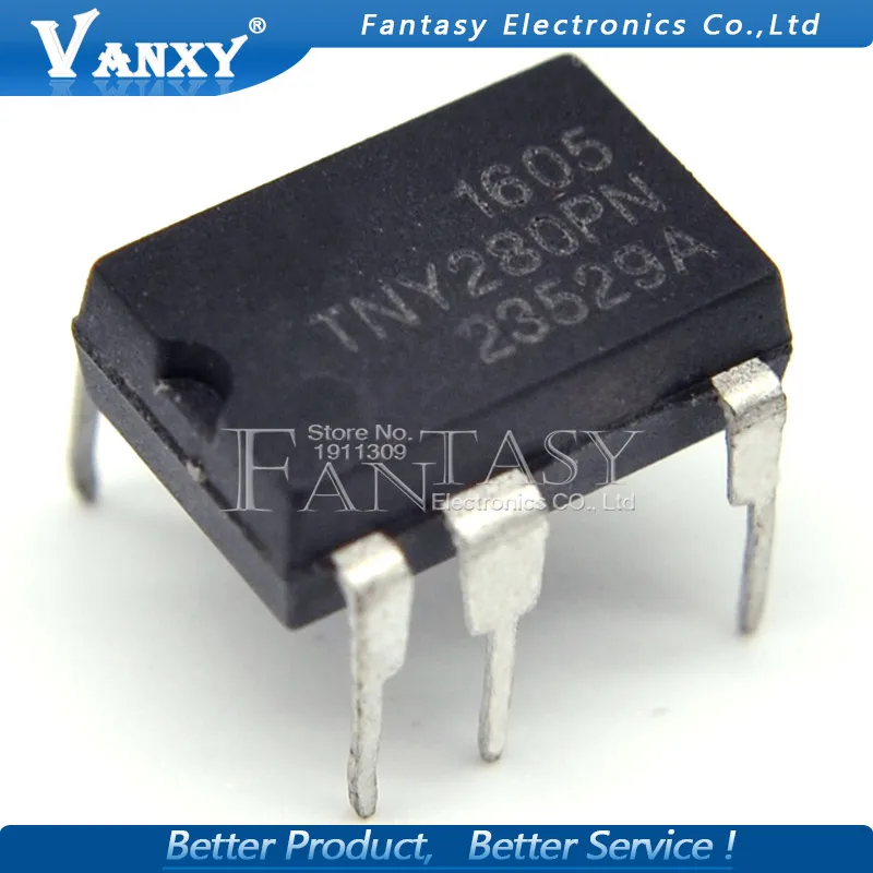 10 шт. TNY280PN DIP7 TNY280P DIP TNY280 DIP-7 280PN новое и оригинальное IC