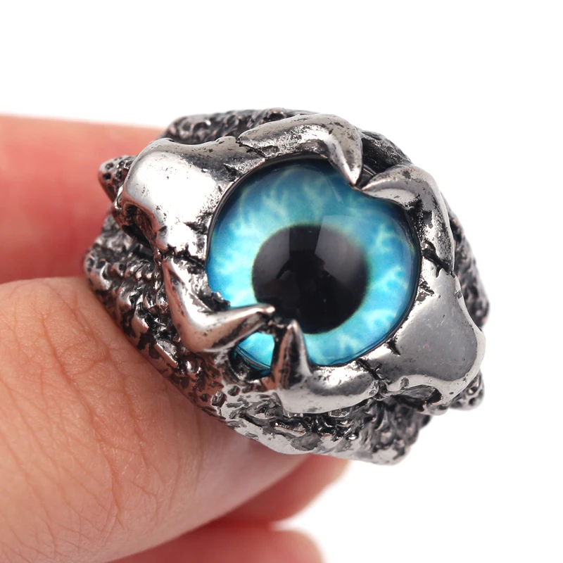 Мужское Винтажное кольцо в стиле панк готическое ужасное с черепом викингов