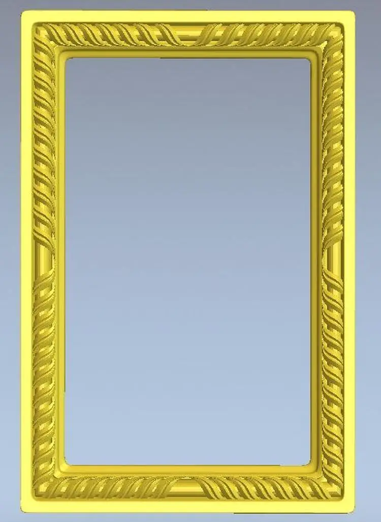 

3d model relief for cnc in STL file format Frame_25