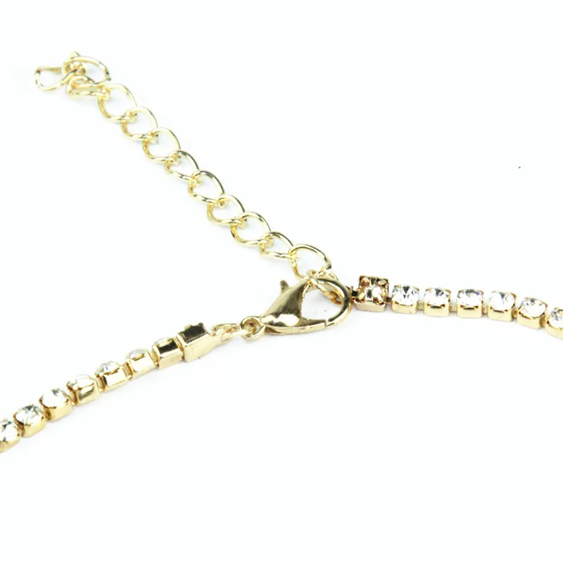 Винтажное классическое ожерелье с подвеской в виде кристалла для женщин и